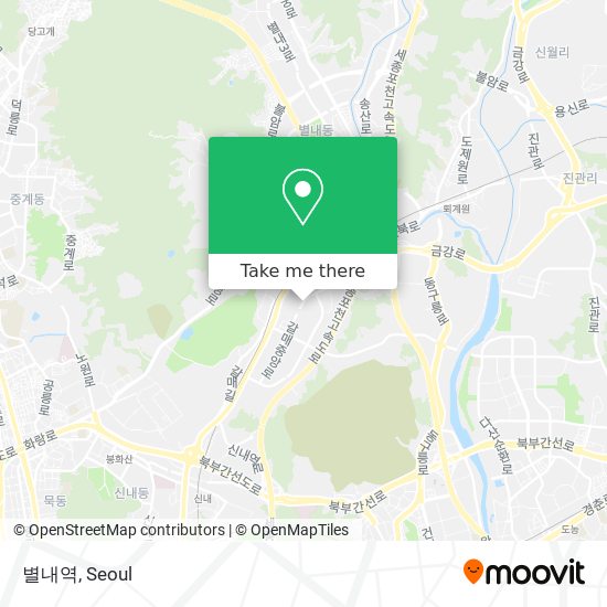 별내역 map