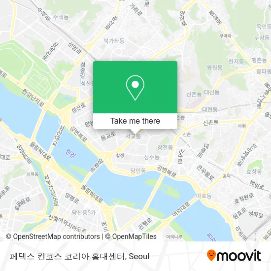 페덱스 킨코스 코리아 홍대센터 map