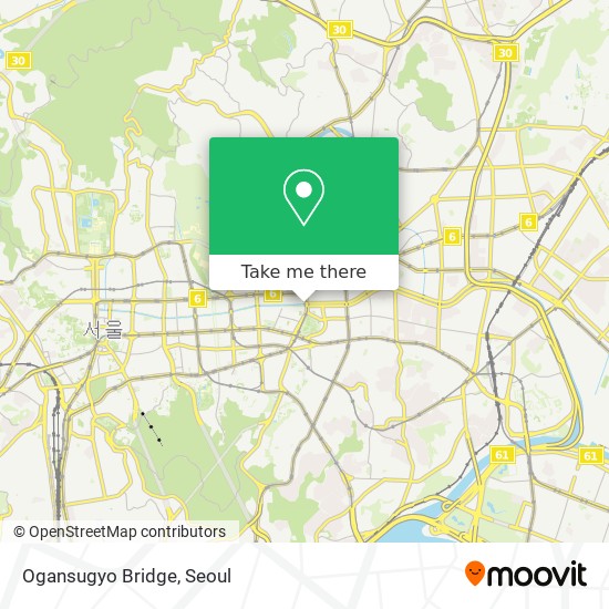 Ogansugyo Bridge map
