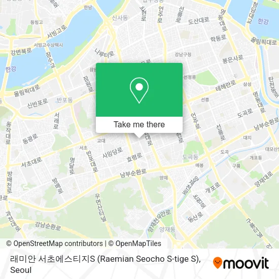 래미안 서초에스티지S (Raemian Seocho S-tige S) map