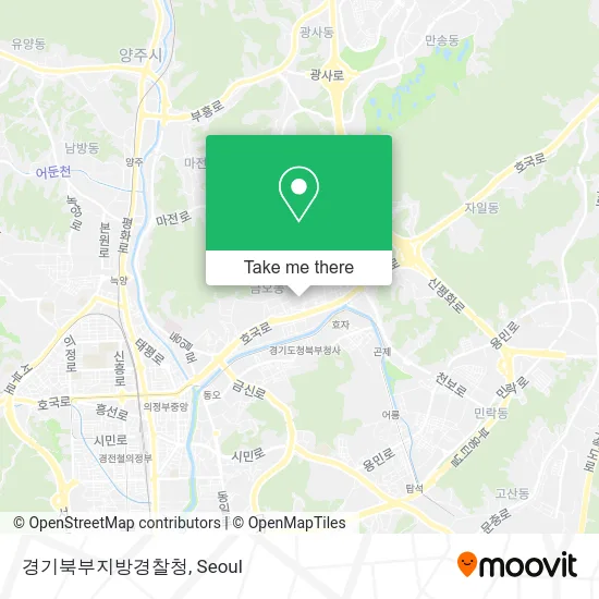 경기북부지방경찰청 map