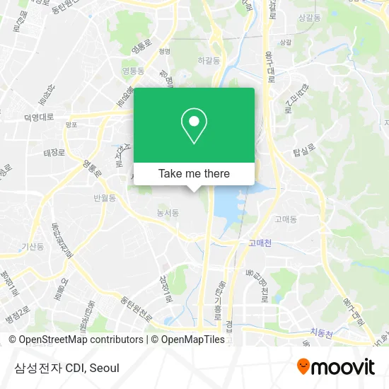 삼성전자 CDI map