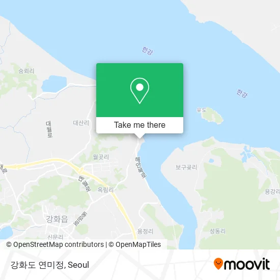 강화도 연미정 map