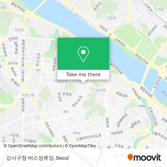 강서구청 버스정류장 map