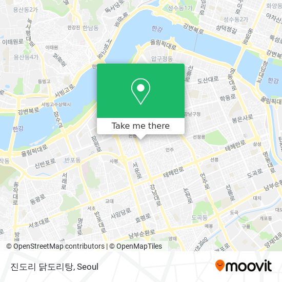 진도리 닭도리탕 map