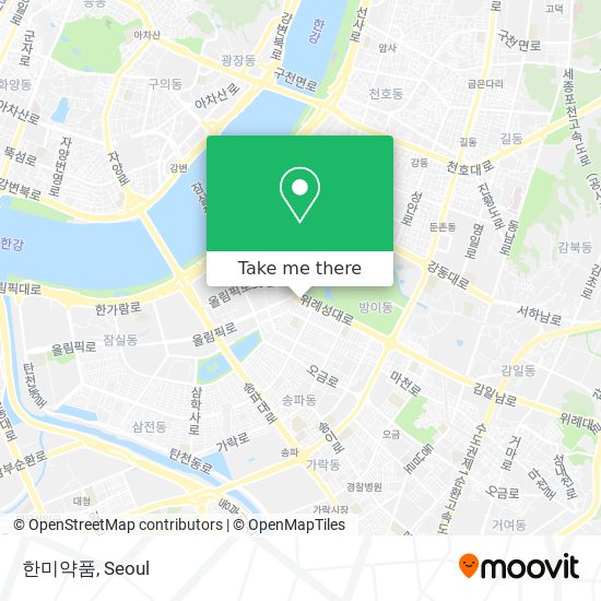 한미약품 map