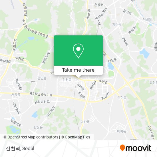 신천역 map
