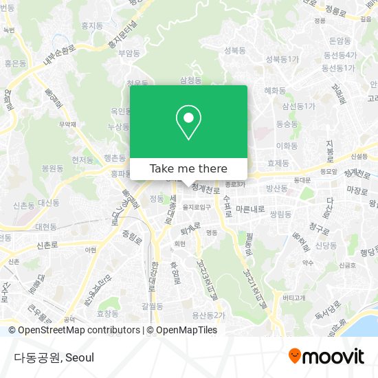 다동공원 map