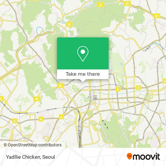 Yadllie Chicken map