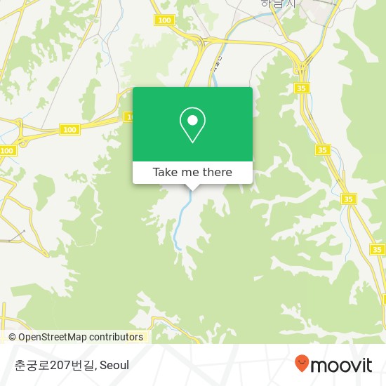 춘궁로207번길 map