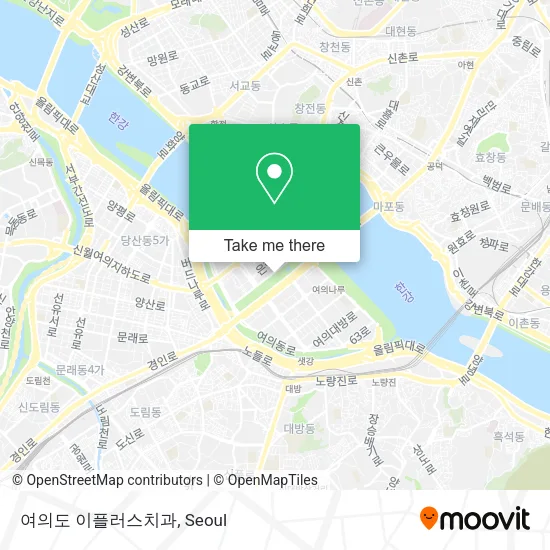 여의도 이플러스치과 map