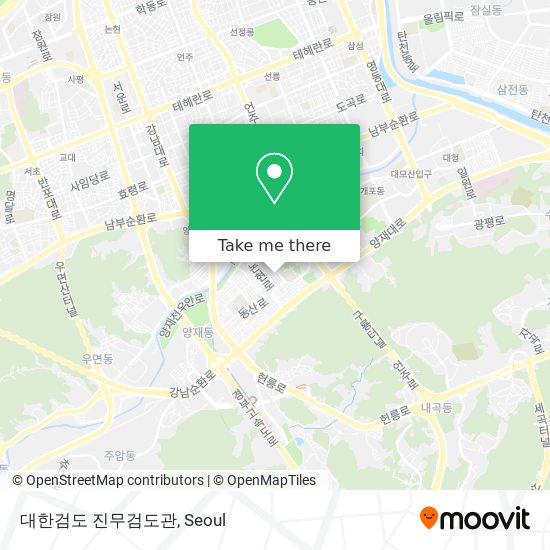 대한검도 진무검도관 map