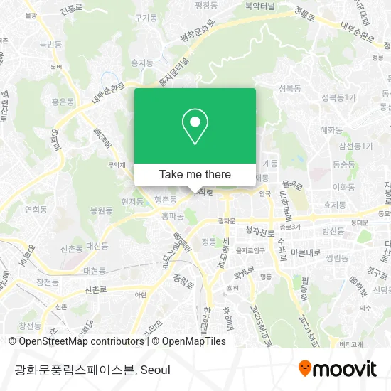 광화문풍림스페이스본 map