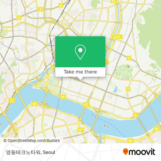 영동테크노타워 map