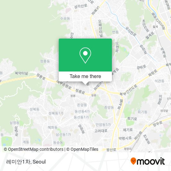 레미안1차 map