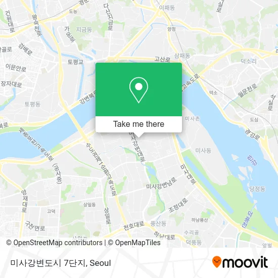 미사강변도시 7단지 map