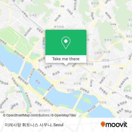 미래사랑 휘트니스 사우나 map