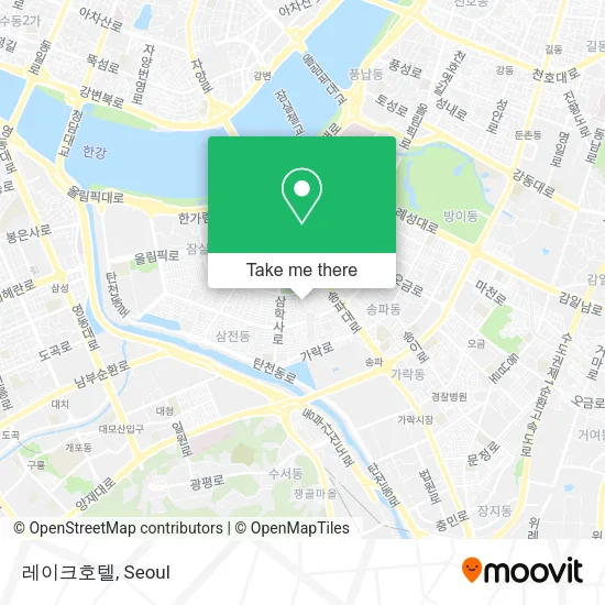 레이크호텔 map