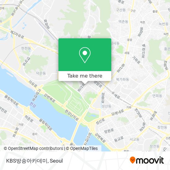KBS방송아카데미 map