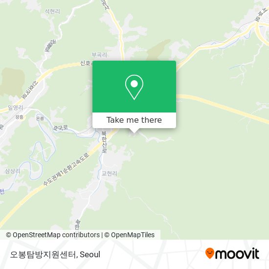 오봉탐방지원센터 map