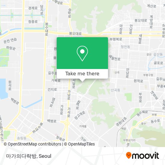 마가의다락방 map