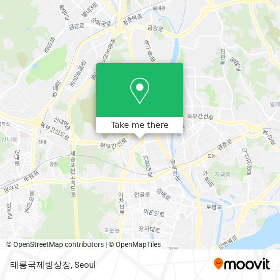 태릉국제빙상장 map