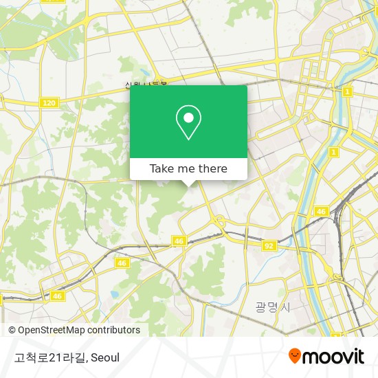 고척로21라길 map