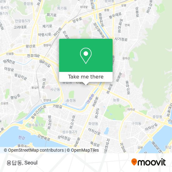 용답동 map