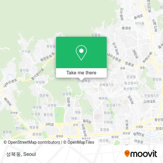성북동 map