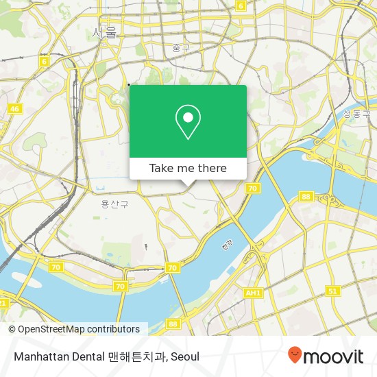 Manhattan Dental 맨해튼치과 map
