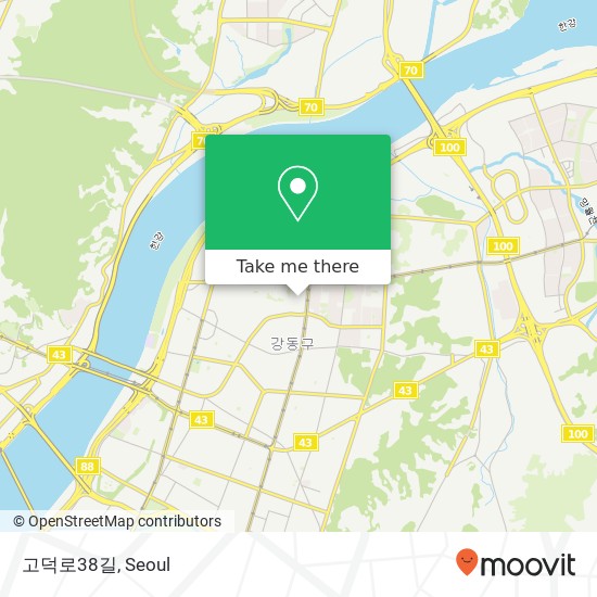 고덕로38길 map