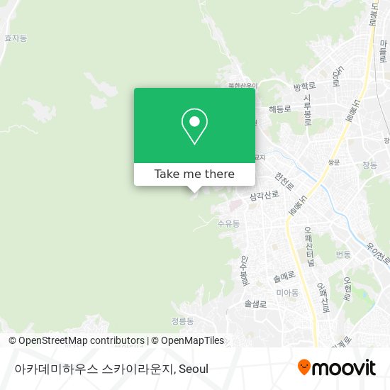 아카데미하우스 스카이라운지 map