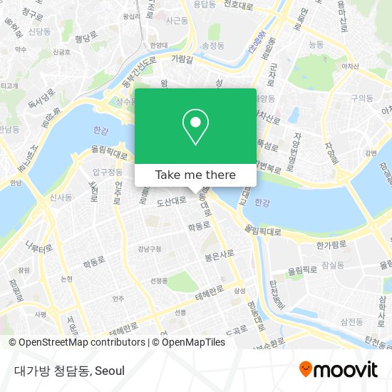 대가방 청담동 map