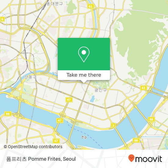 폼프리츠 Pomme Frites map