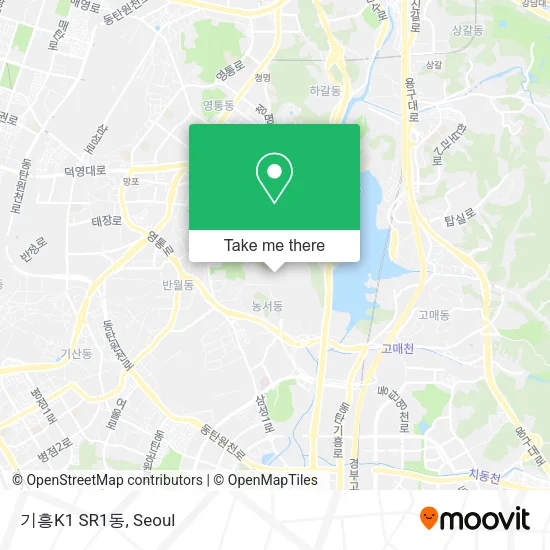 기흥K1 SR1동 map