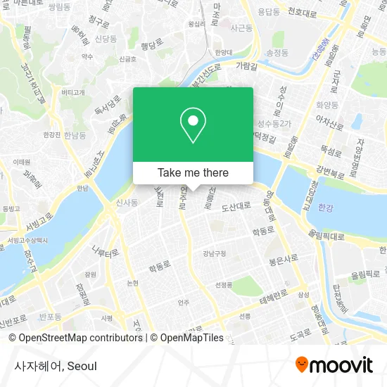 사자헤어 map