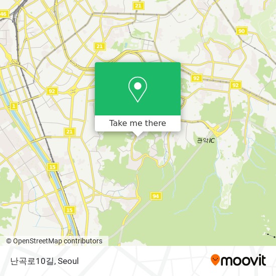 난곡로10길 map