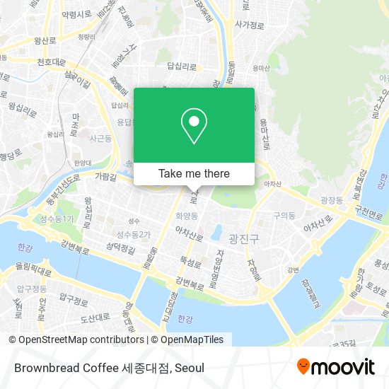 Brownbread Coffee 세종대점 map