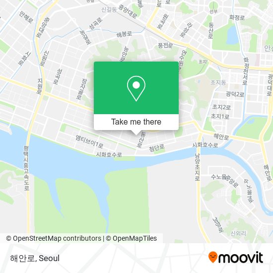 해안로 map