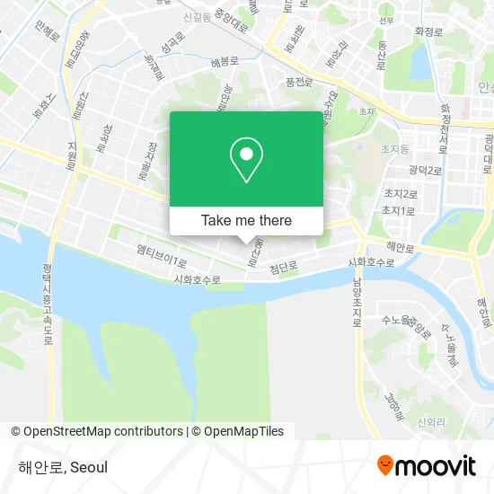 해안로 map