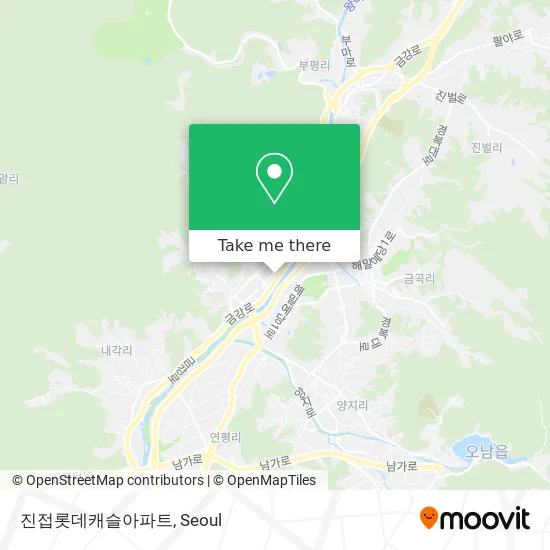 진접롯데캐슬아파트 map