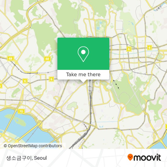 How to get to 생소금구이 in 중구, 서울시 by Bus or Subway | Moovit