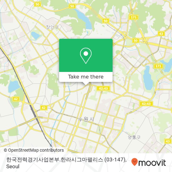 한국전력경기사업본부.한라시그마팰리스 (03-147) map