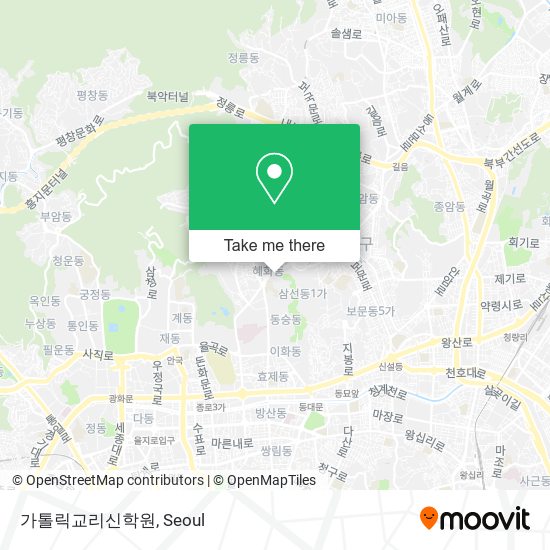 가톨릭교리신학원 map