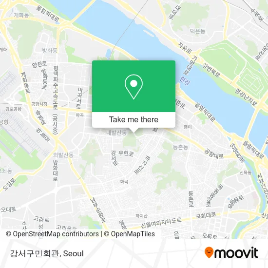 강서구민회관 map