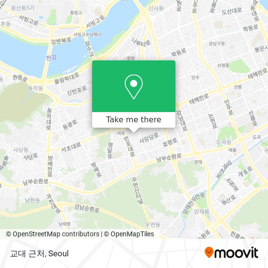 교대 근처 map
