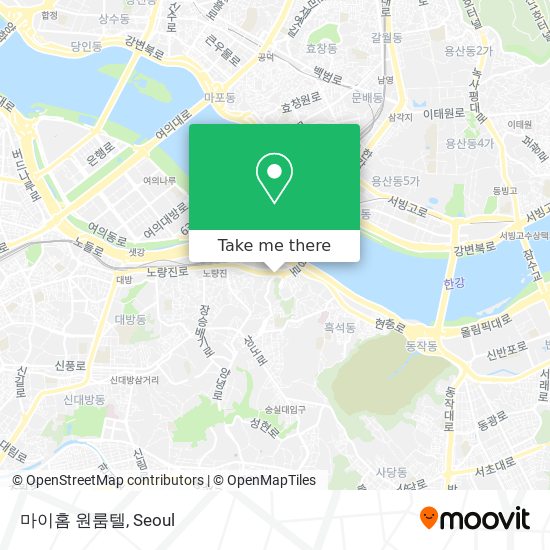 마이홈 원룸텔 map