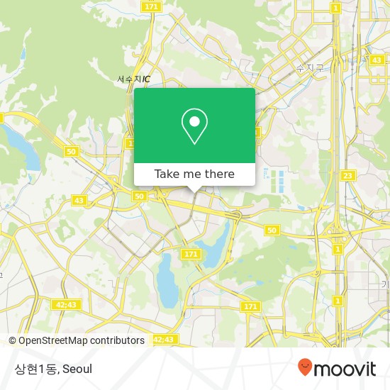 상현1동 map