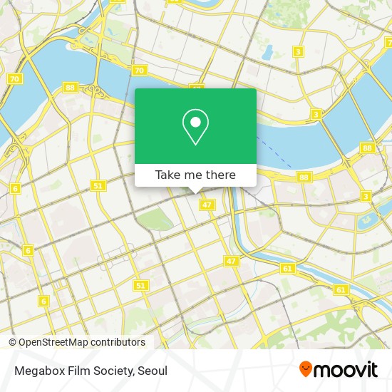 Megabox Film Society map