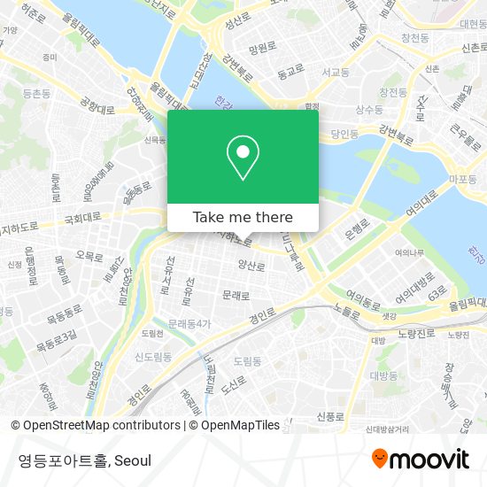 영등포아트홀 map